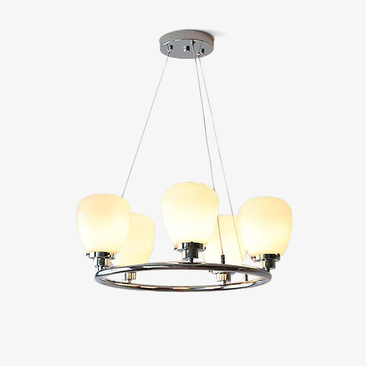 Lioroissa lampadario classico in vetro