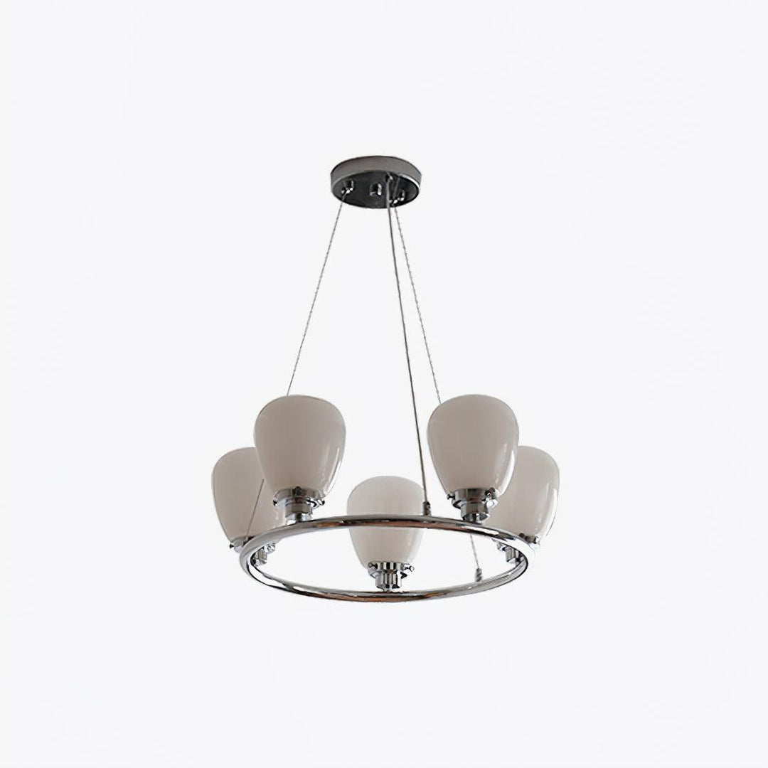 Lioroissa lampadario classico in vetro