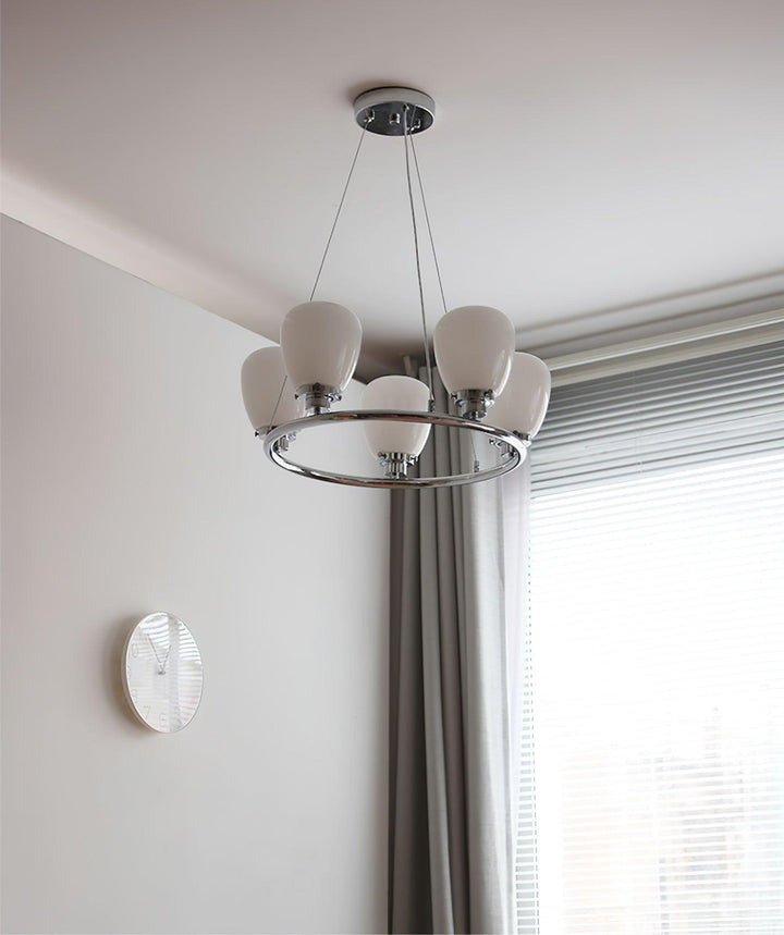 Lioroissa lampadario classico in vetro