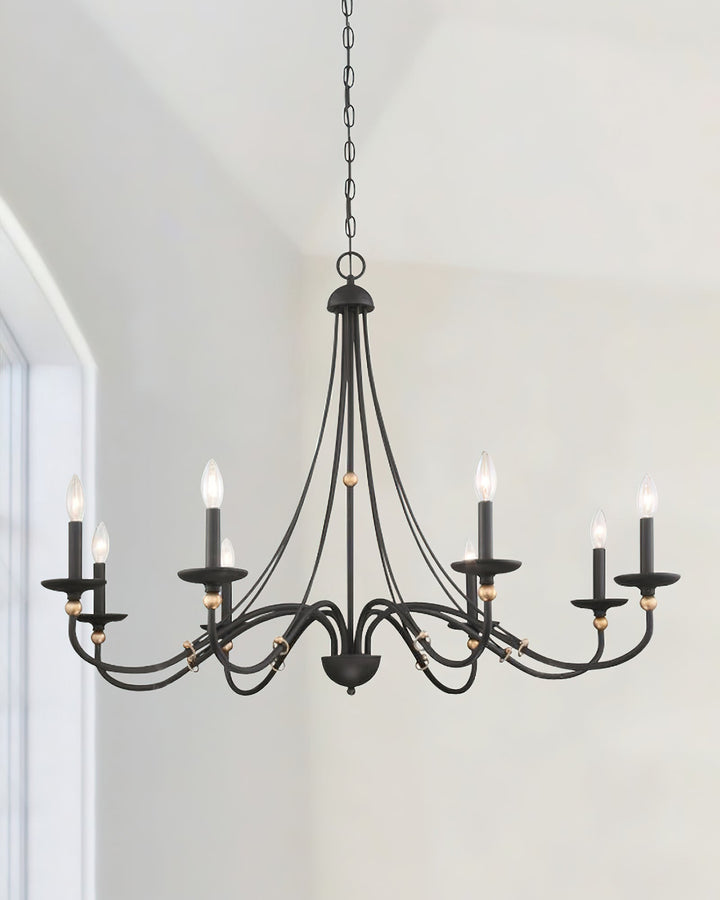 Regalia lampadario vintage in ottone