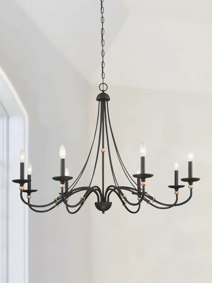 Regalia lampadario vintage in ottone