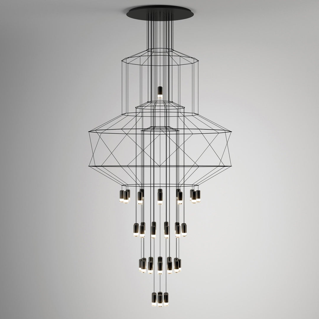 Lines Chandelier - Blowlighting