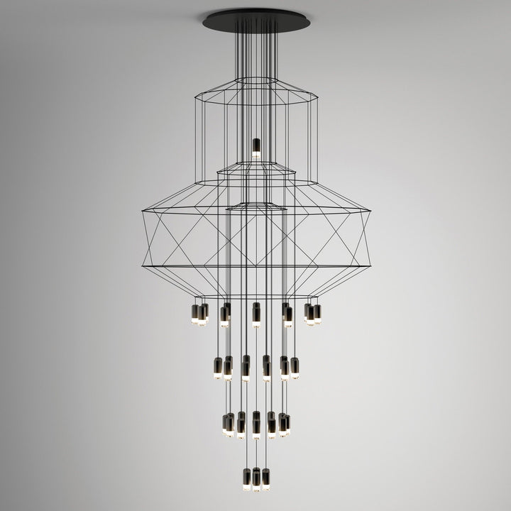 Lines Chandelier - Blowlighting