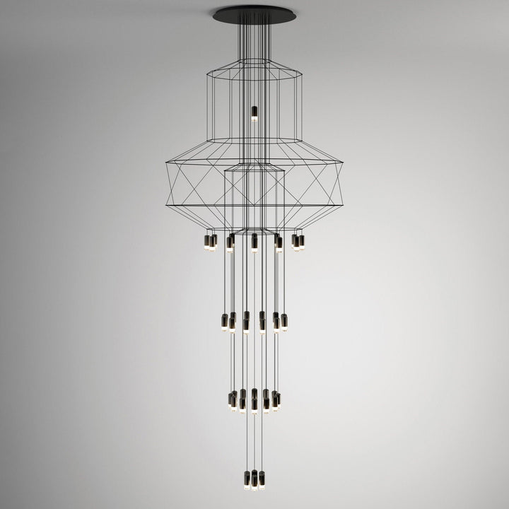 Lines Chandelier - Blowlighting