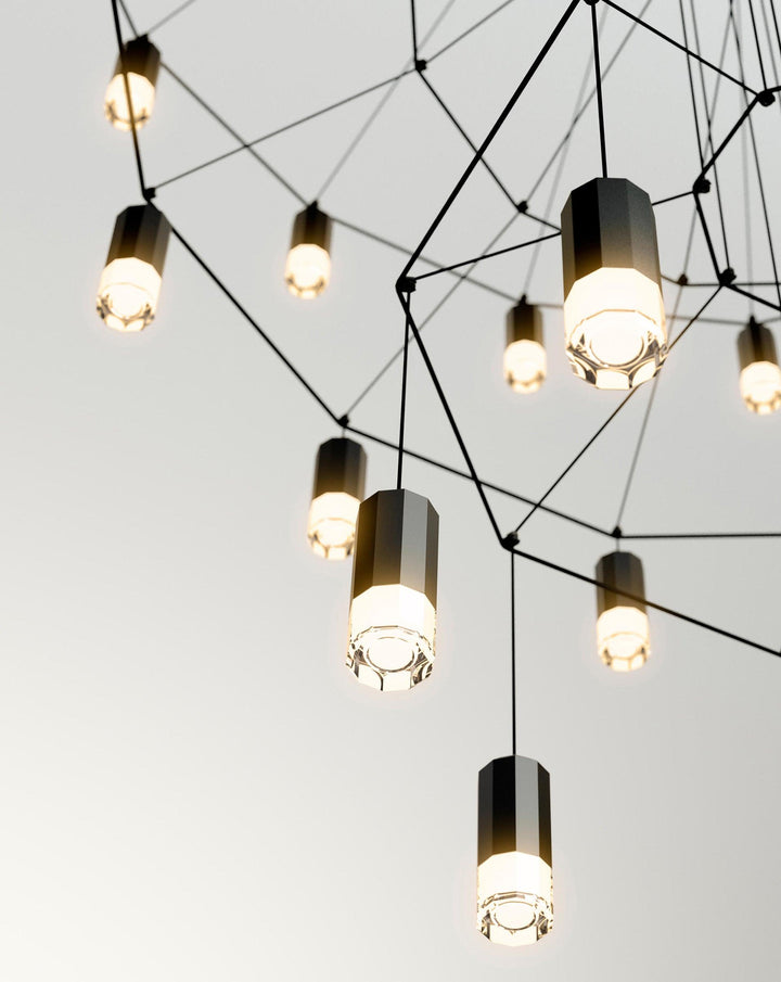Lines Chandelier - Blowlighting