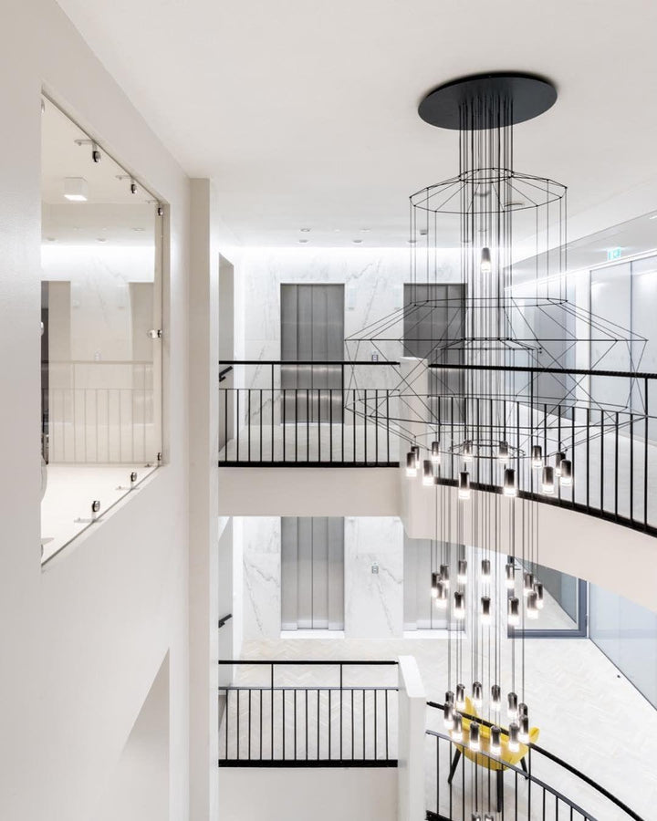 Lines Chandelier - Blowlighting