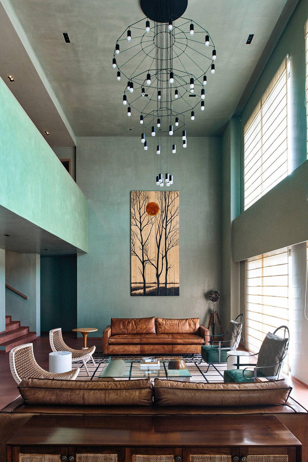 Lines Chandelier - Blowlighting