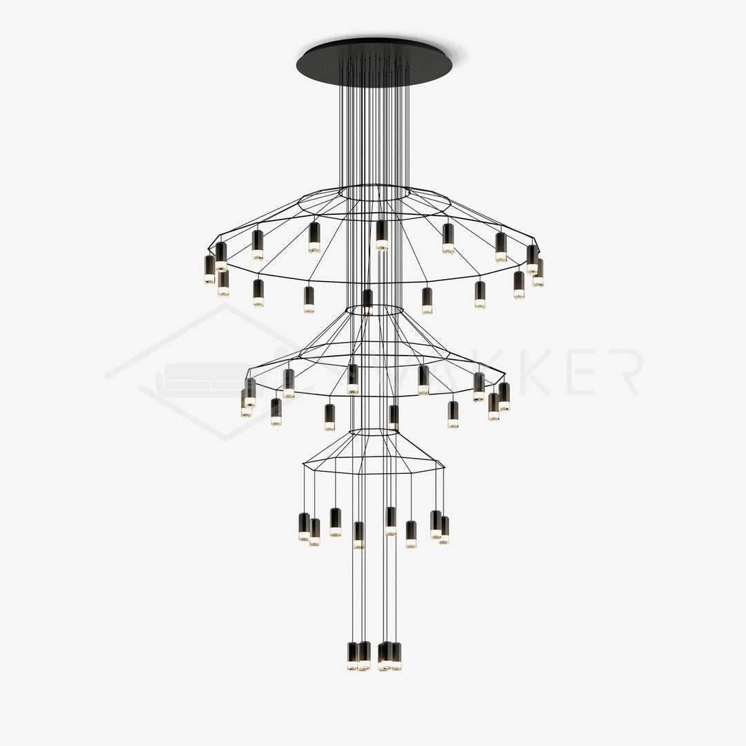 Lines Chandelier - Blowlighting
