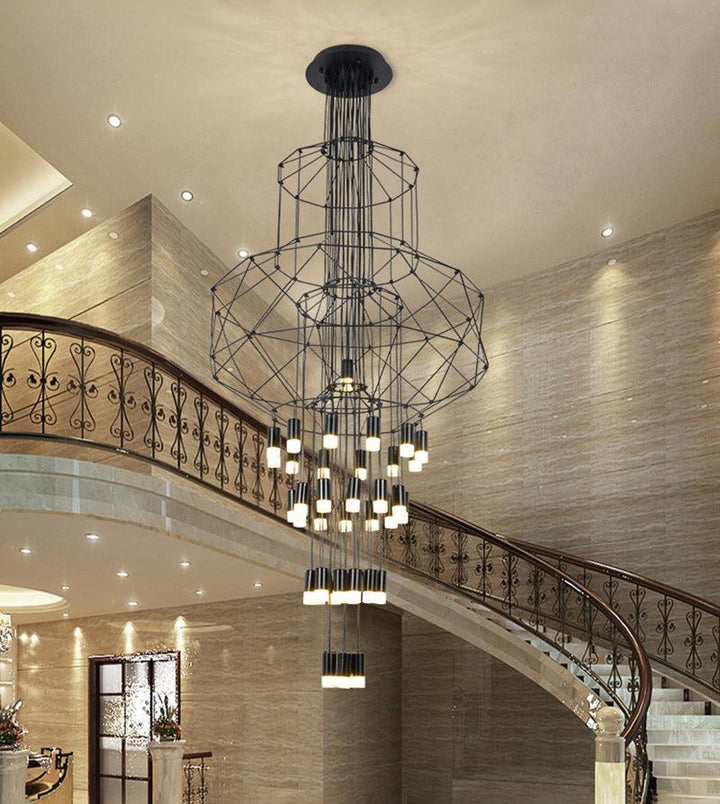 Lines Chandelier - Blowlighting