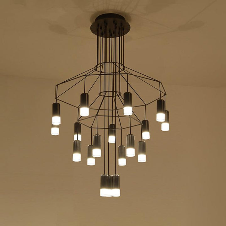 Lines Chandelier - Blowlighting
