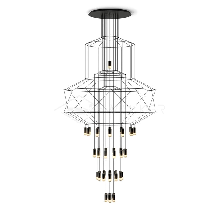 Lines Chandelier - Blowlighting
