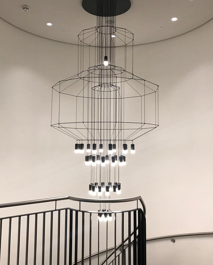 Lines Chandelier - Blowlighting