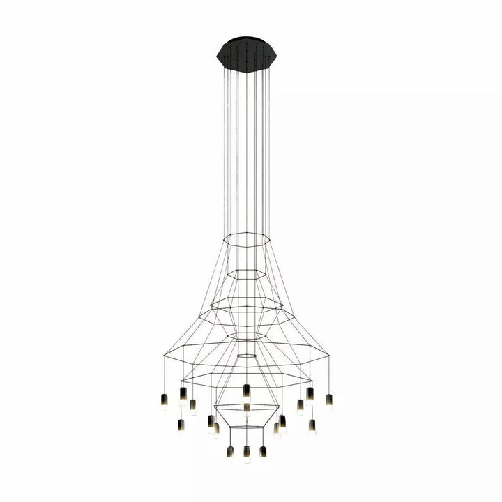 Lines Chandelier - Blowlighting