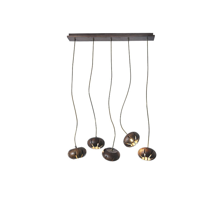 Zasorir lampada a sospensione in marmo con effetto scultoreo a grappolo