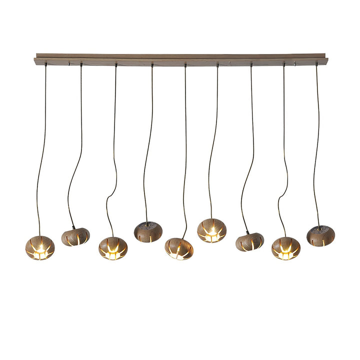 Zasorir lampada a sospensione in marmo con effetto scultoreo a grappolo