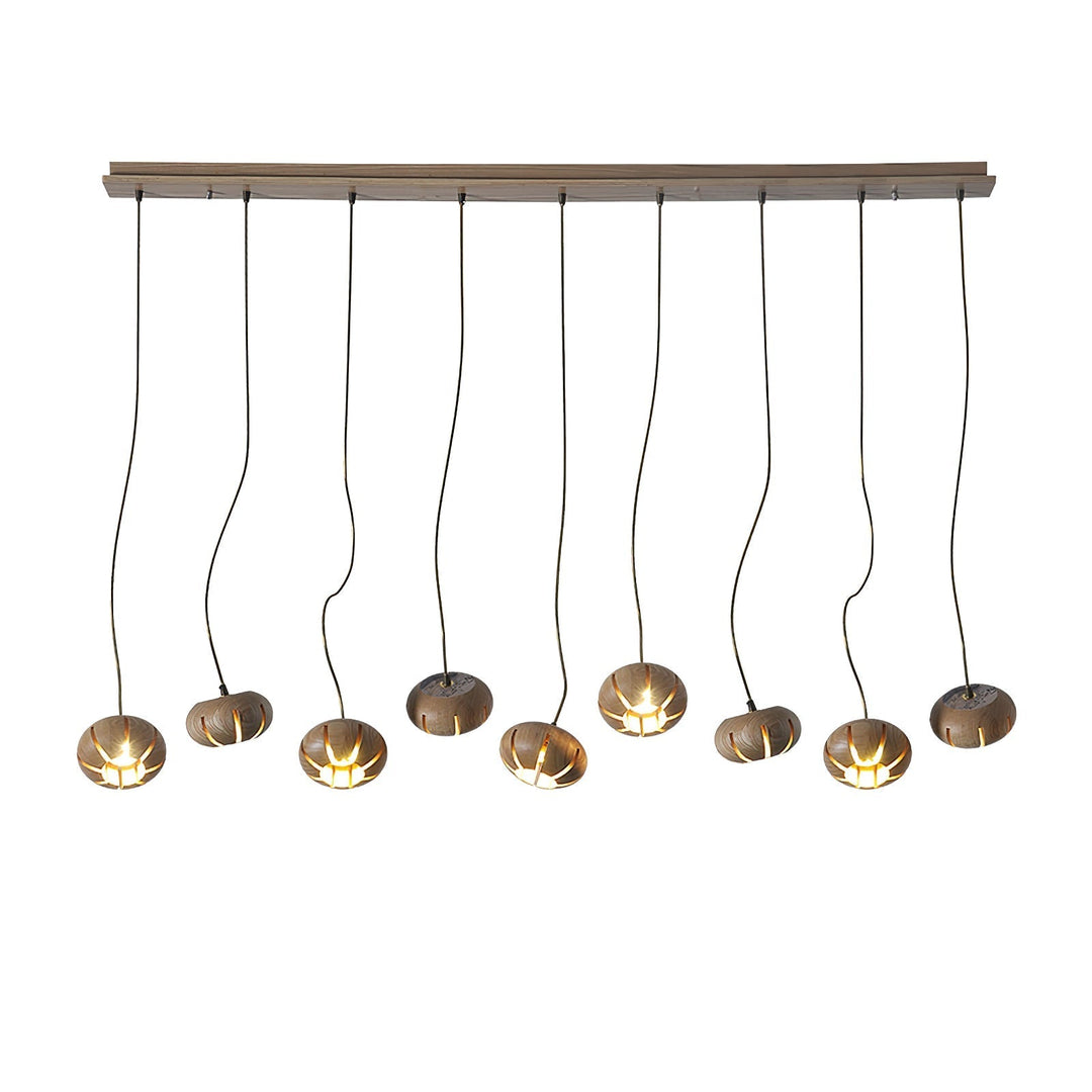 Zasorir lampada a sospensione in marmo con effetto scultoreo a grappolo