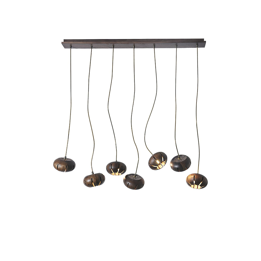 Zasorir lampada a sospensione in marmo con effetto scultoreo a grappolo