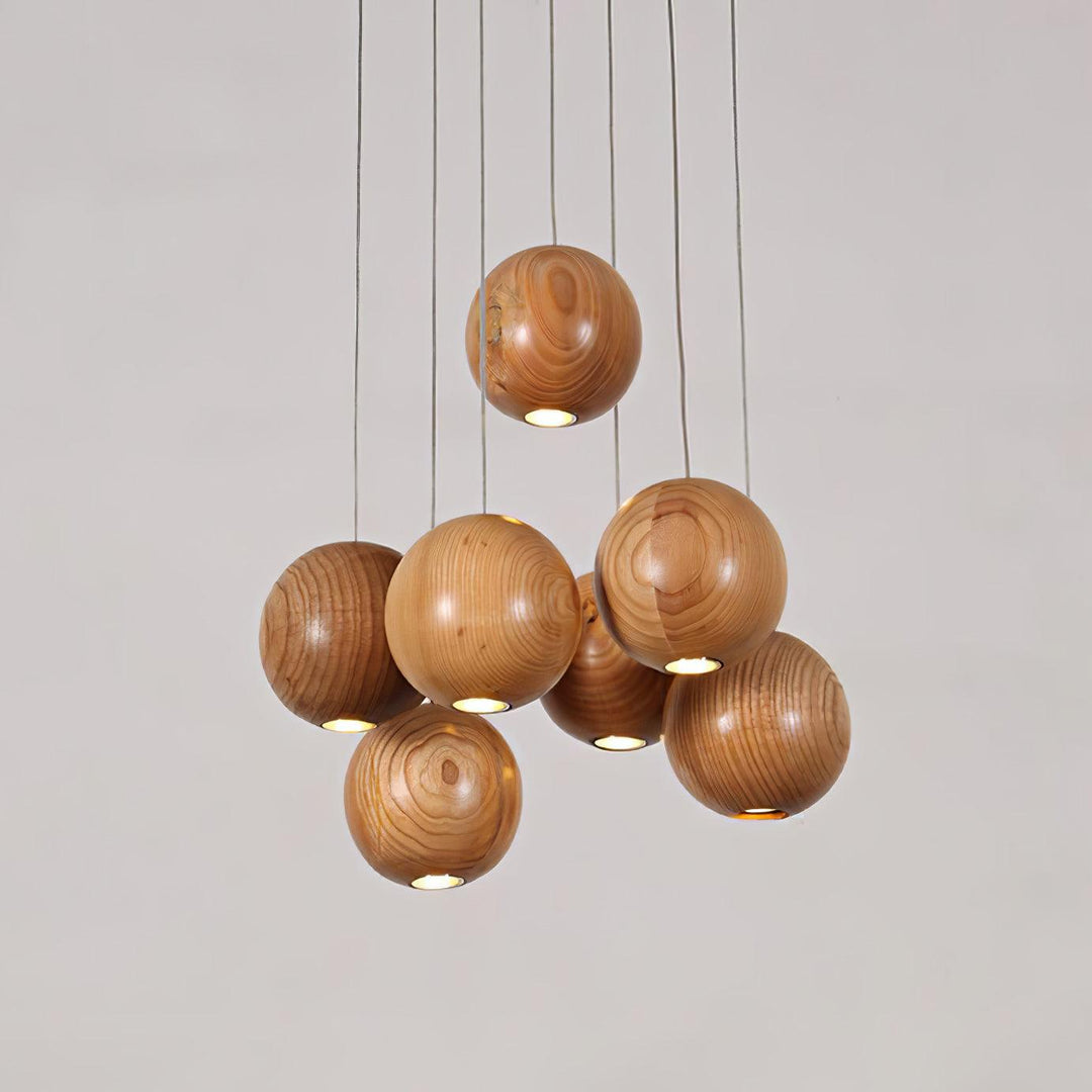 Orbwood grappolo lampada a sospensione