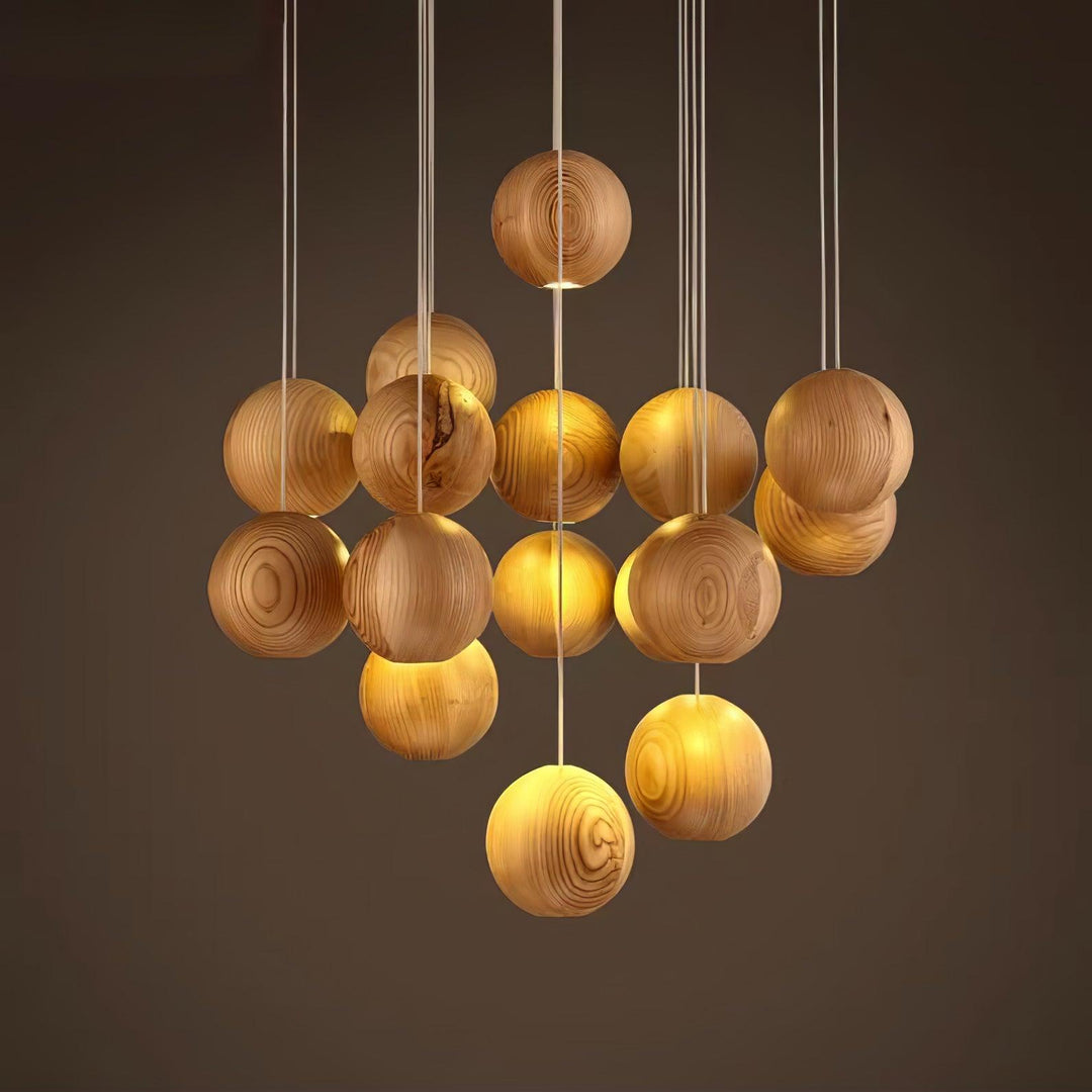 Orbwood grappolo lampada a sospensione