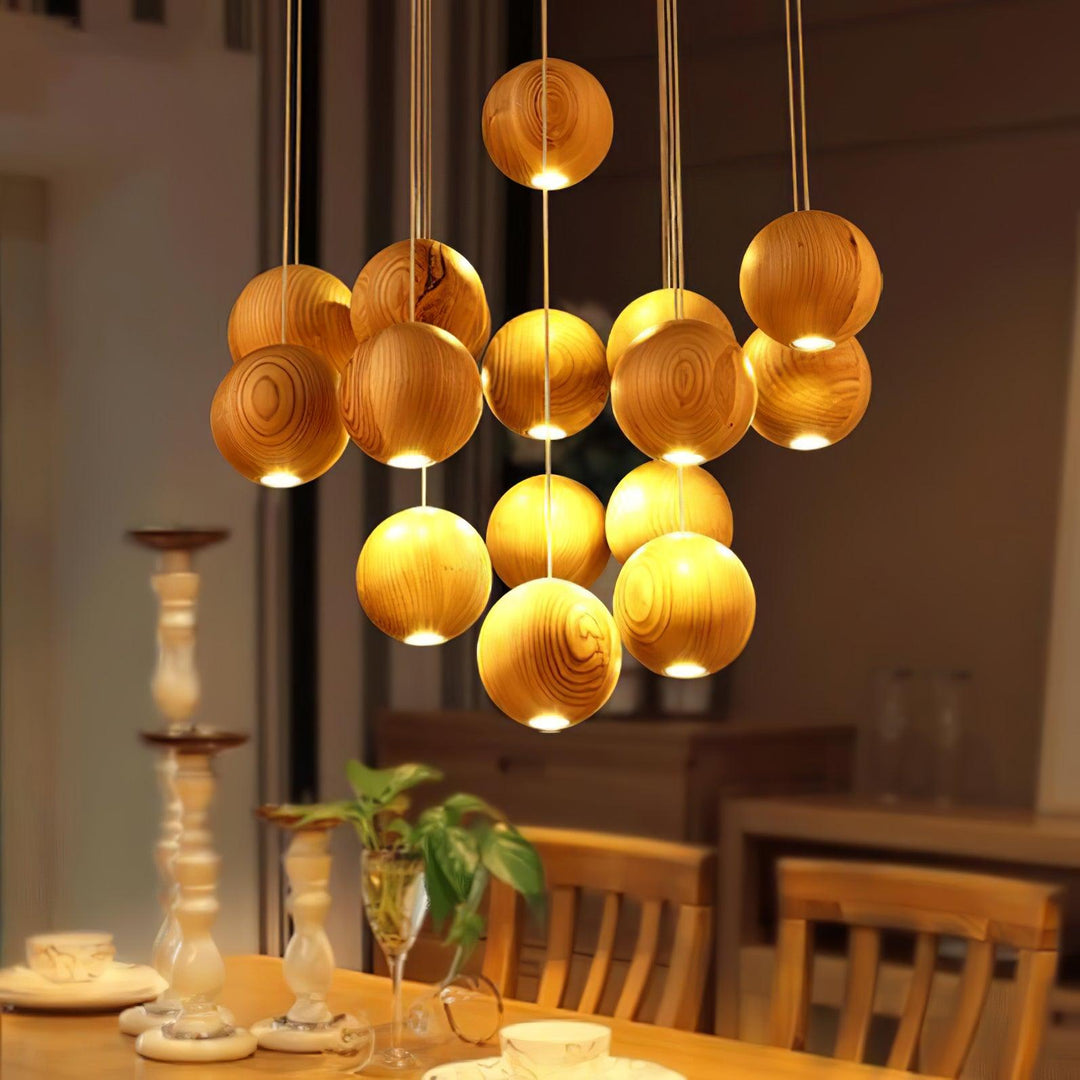 Orbwood grappolo lampada a sospensione