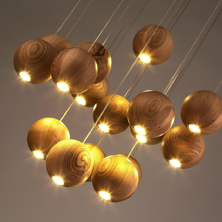 Orbwood grappolo lampada a sospensione