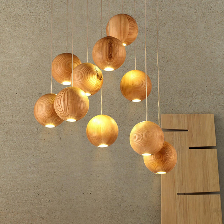 Orbwood grappolo lampada a sospensione