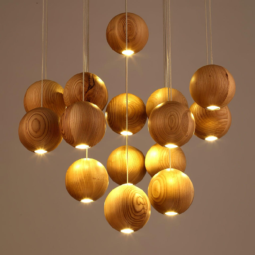 Orbwood grappolo lampada a sospensione