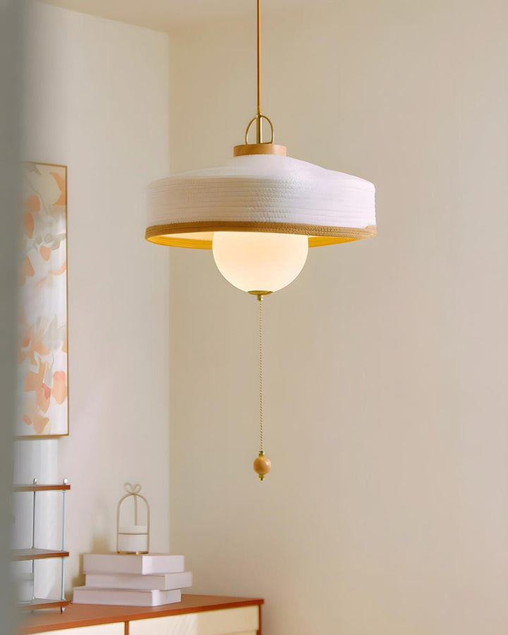 Avielle Drum globo lampada a sospensione cilindrico