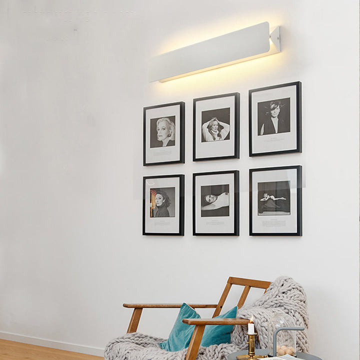 Ray Moderne LED Applique da Interno Metallo Bianco Ruotabile