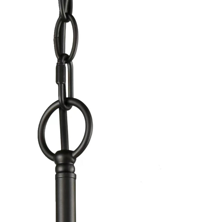 Silva Lampadario Moderno a LED in Metallo Nero Camera da letto Soggiorno