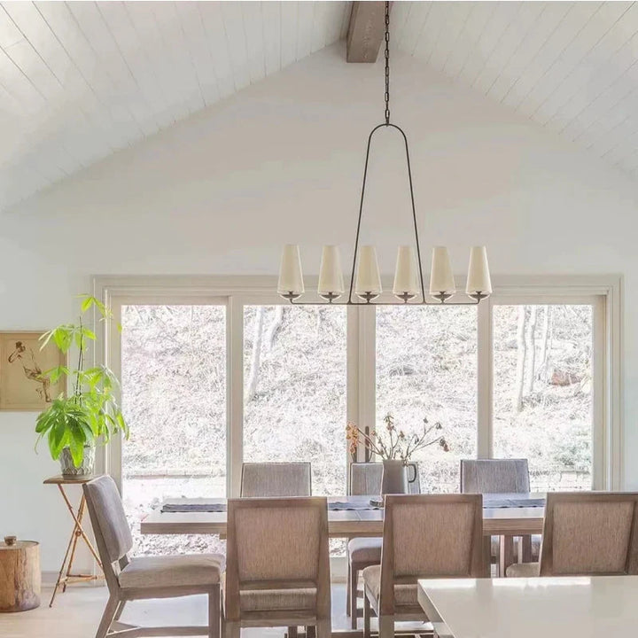 Silva Design Lampadari LED Bianco Nero Metall Camera da Letto Cucina