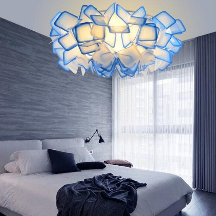 Aria Moderna LED Lampada a Sospensione Decorazione Floreale