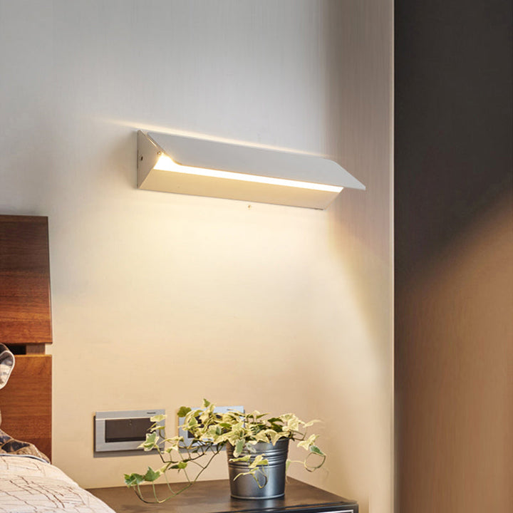 Ray Moderne LED Applique da Interno Metallo Bianco Ruotabile