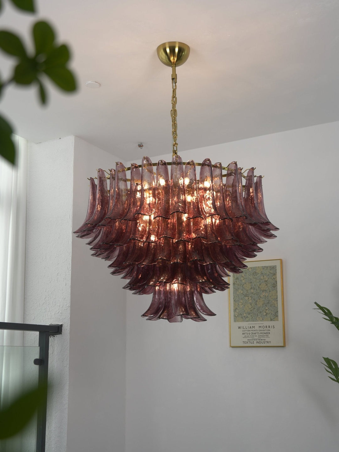 Amethyst Bloom lampadario