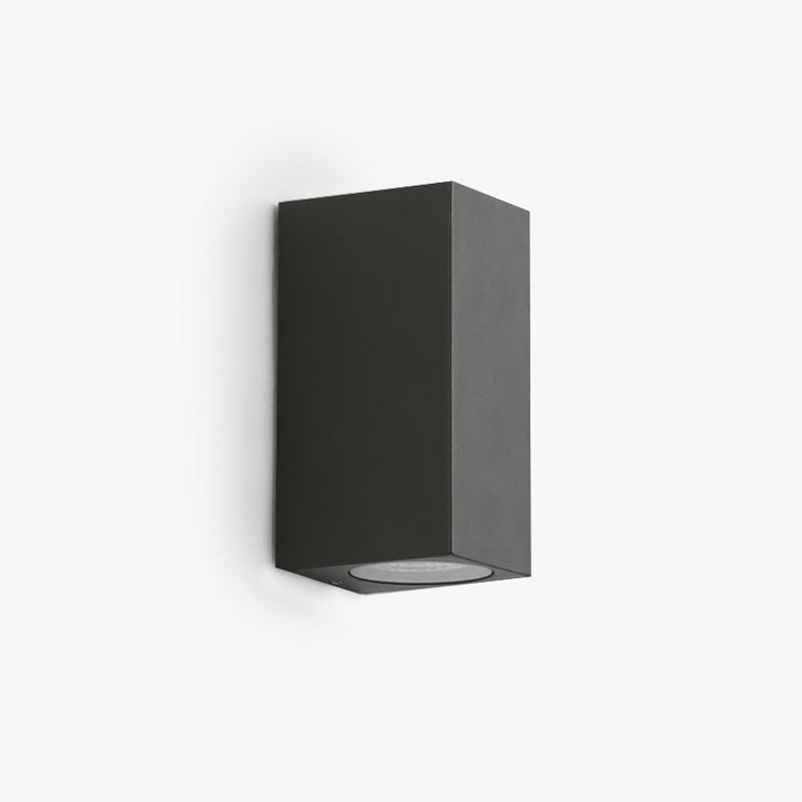 Ray Moderne LED Lampade da Esterno Metallo Nero Quadrato Minimalista