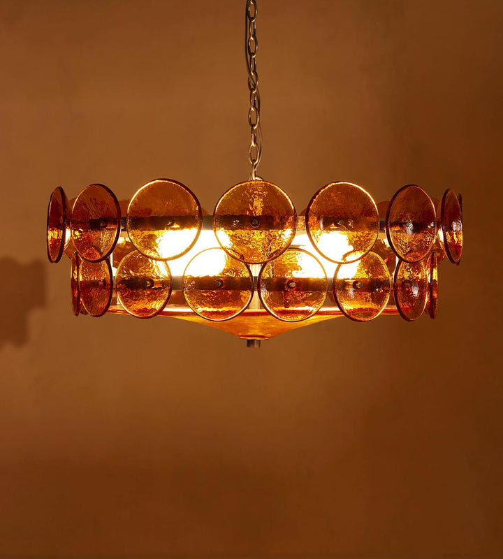 Eirinena lampadario Murano in vetro antico