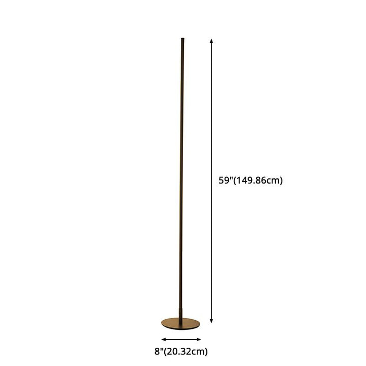Arisha Minimalista Moderna LED Lampada da Terra Lineare