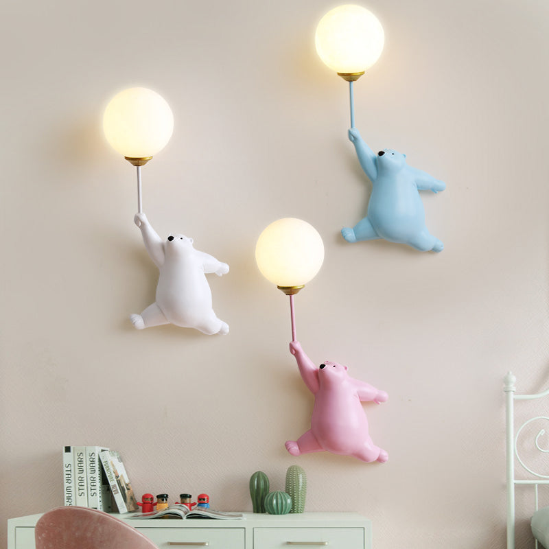 Aria Design LED Applique da Parete Lettura Pallone d&
