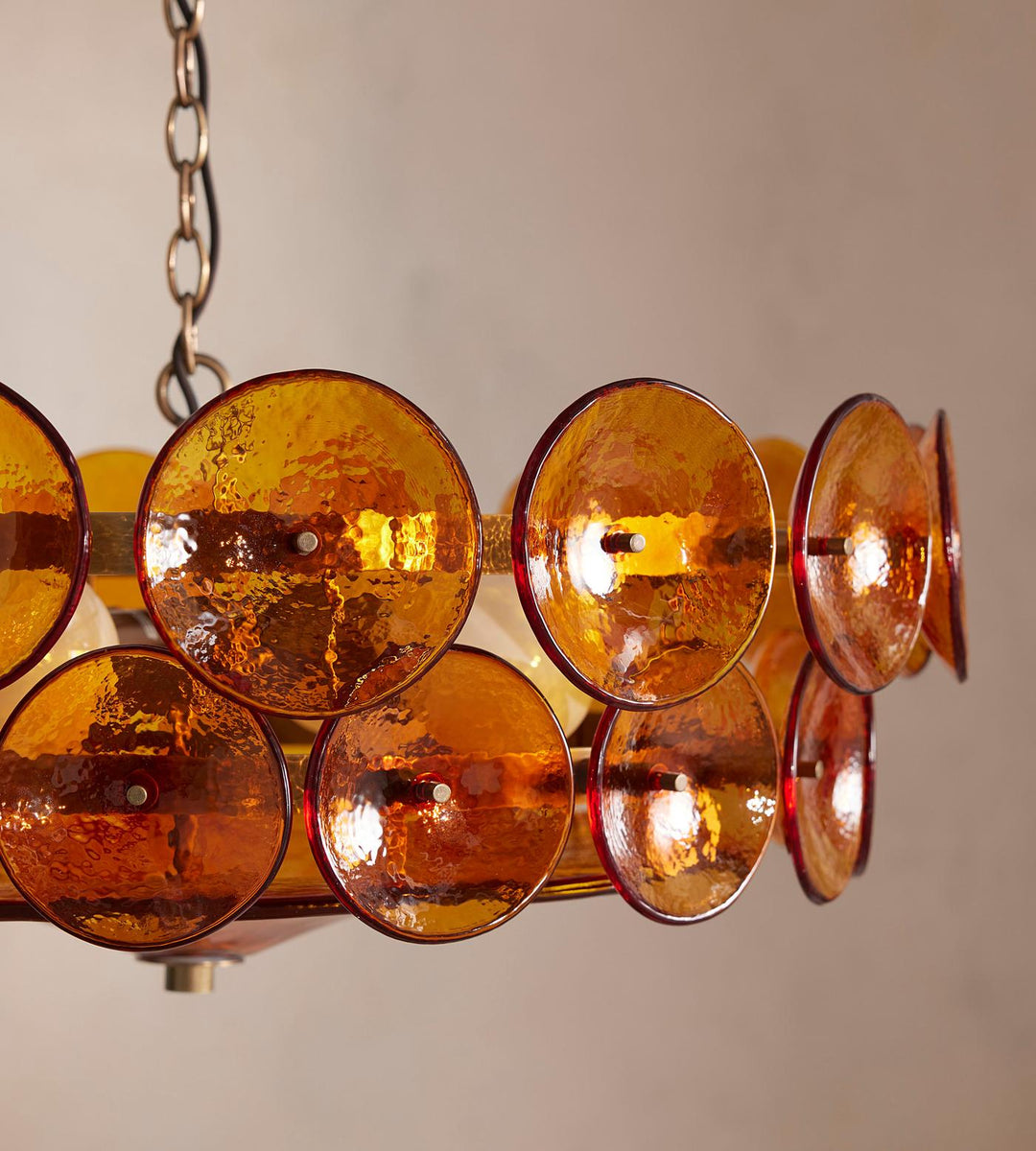 Eirinena lampadario Murano in vetro antico