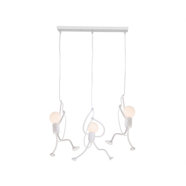 Arisha LED Ferro Speciale Design Uomo Lampada a Sospensione