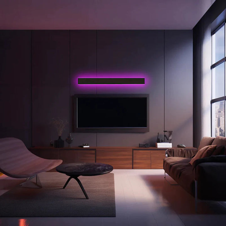 Ray Applique da Esterni Metallo Lineare Balcone Terrazza Minimalista