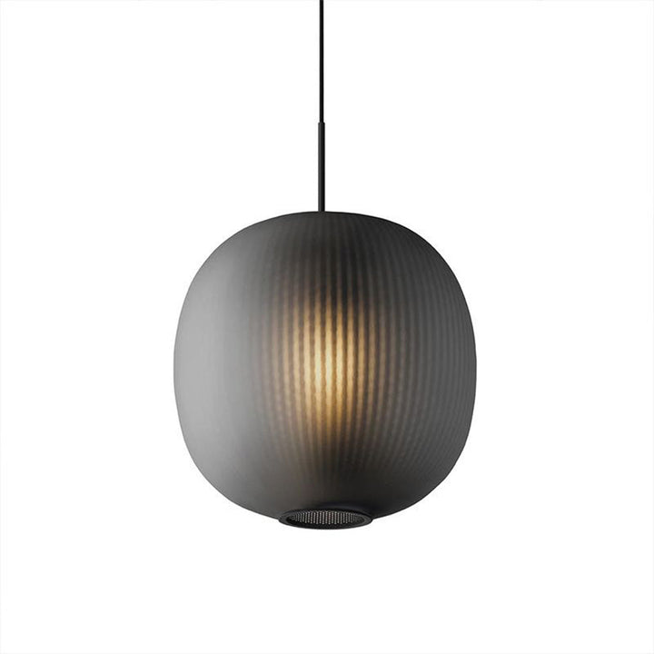 Valentina Moderno LED Lampada a Sospensione Metallo Cilindro Vetro Smerigliato Bianco/Grigio Soggiorno/Camera da Letto